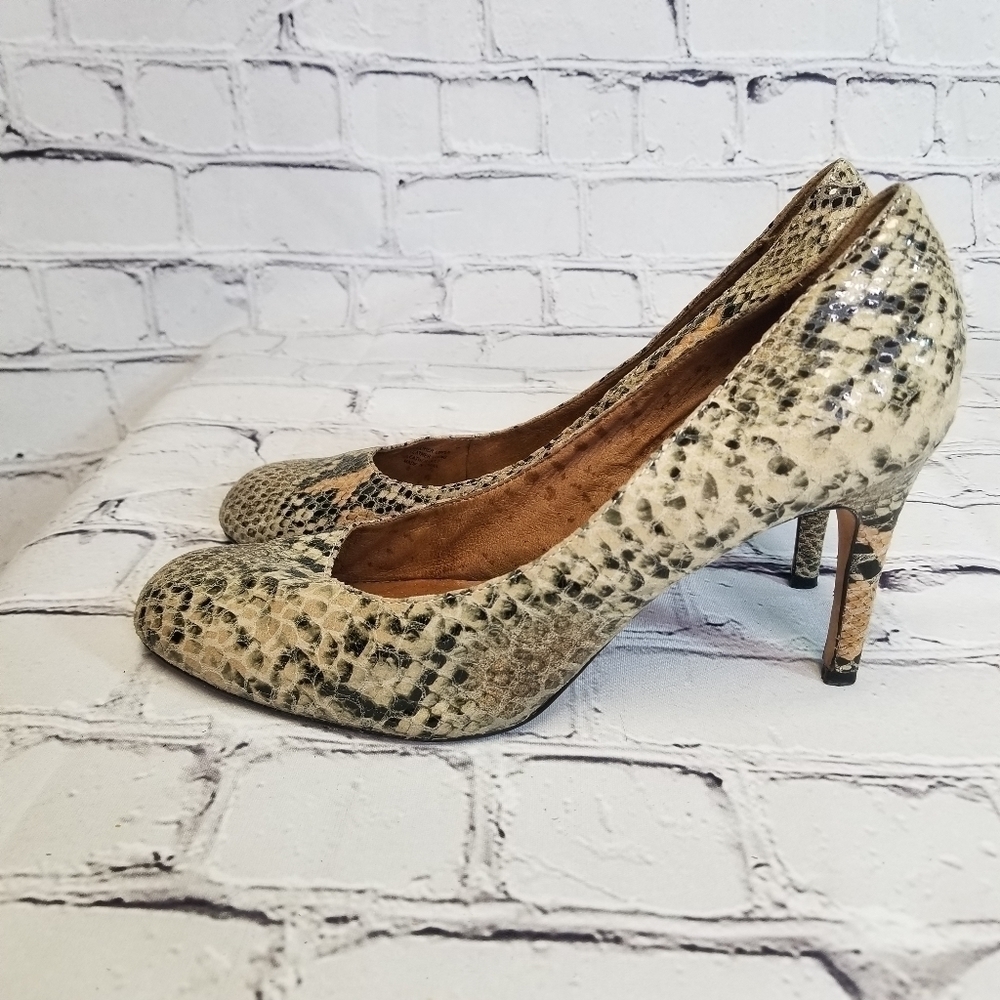 Corso Como snakeprint heels pumps - Picture 3 of 11